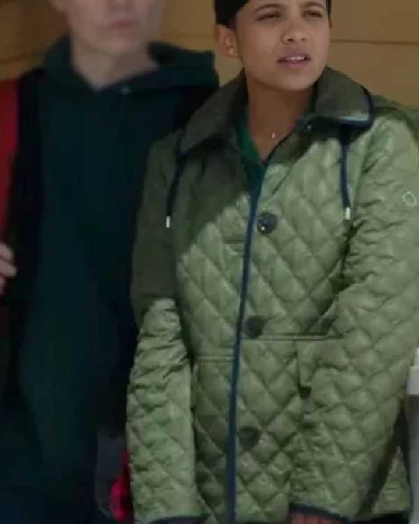 Jackie Howard My Life with the Walter Boys S01 Quilted Jacket