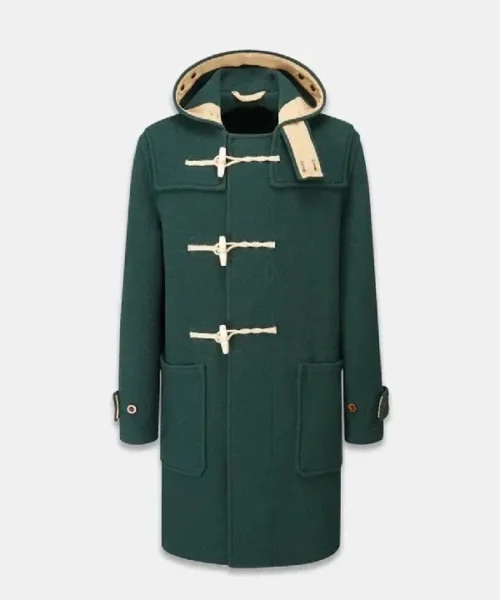 Joe Locke Heartstopper Duffle Green Coat