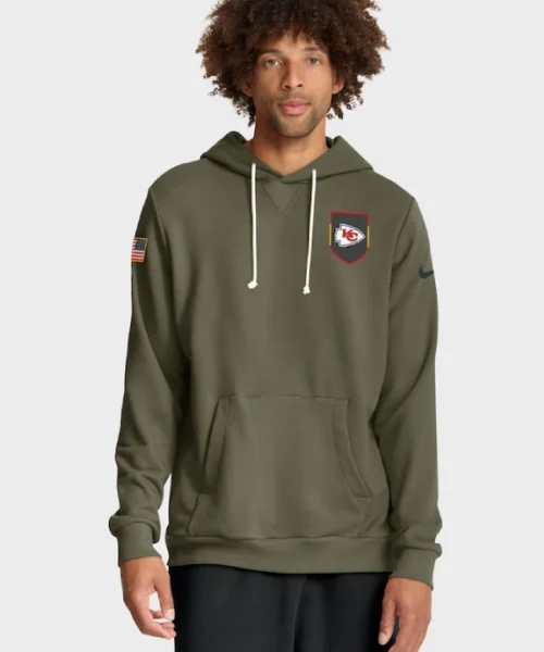 Kansas City Chiefs 2025 Salute To Service Hoodie