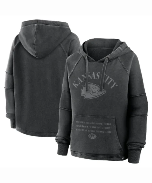 Kansas City Chiefs Raglan Gridiron Hoodie