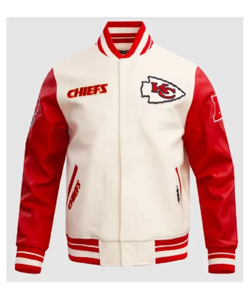 Kansas City Chiefs Retro Classic Rib Varsity Jacket