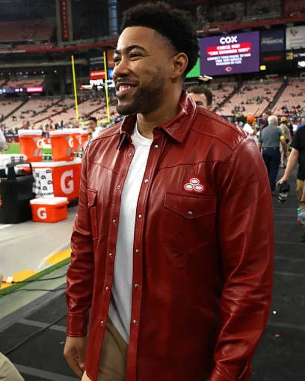 Kevin Miles Seattle Seahawks v Arizona Cardinals Leather Jacket