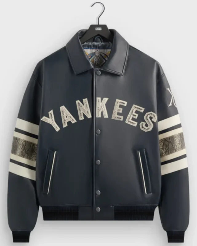 Kith & AVIREX for the New York Yankees Leather Jacket