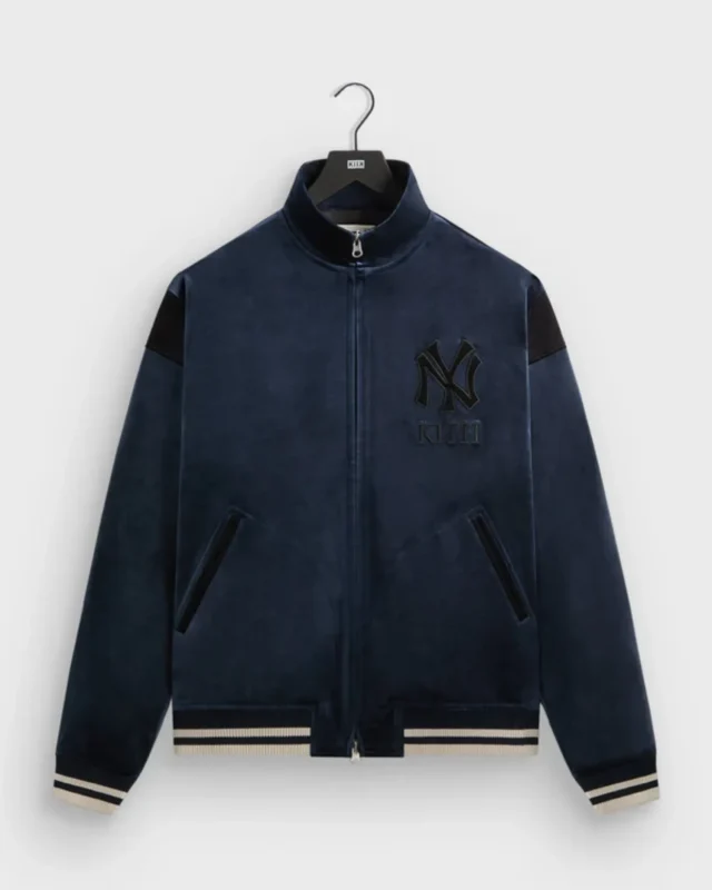 Kith for the New York Yankees Luxe Velour Track Jacket
