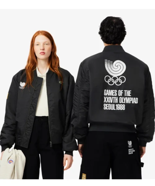 Lacoste Olympic Heritage Seoul 1988 Bomber Jacket