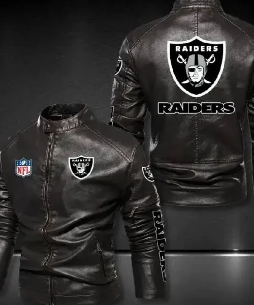 Las Vegas Raiders Leather Jacket