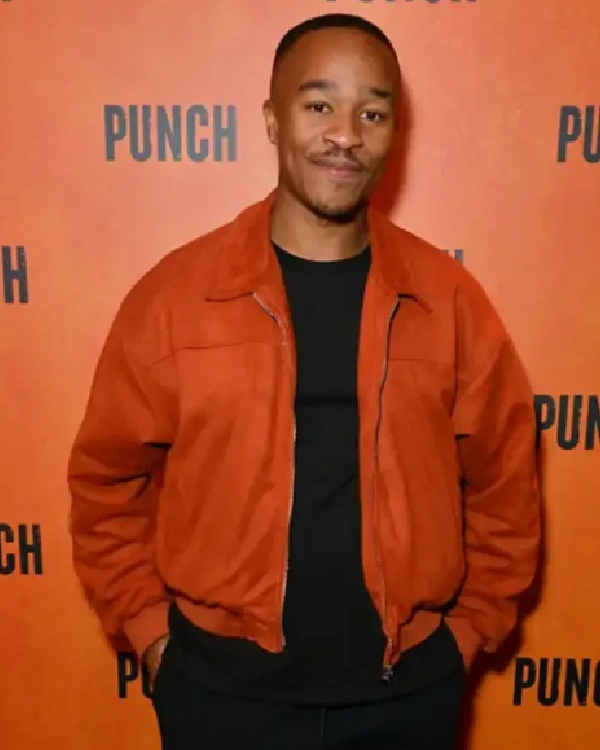 Liam Aguiyi Press Night After Party Punch Jacket