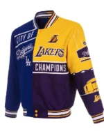Los Angeles Lakers and Dodgers City of Champions Jacket