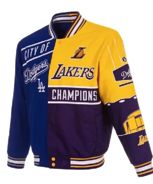 Los Angeles Lakers and Dodgers City of Champions Jacket