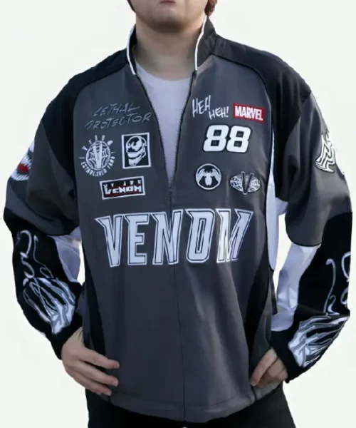 Marvel Venom Biker Motor Jacket