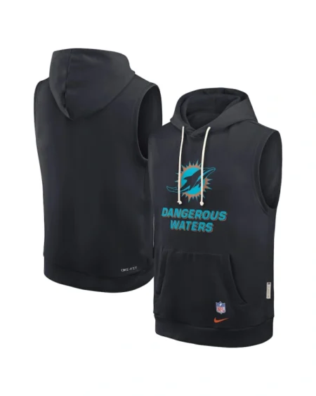 Miami Dolphins 2025 Rivalries Sleeveless Hoodie