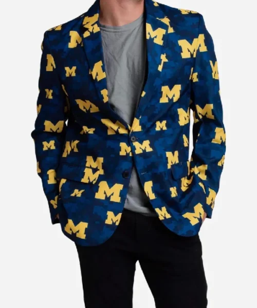 Michigan Wolverines Blazer