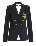 Minnesota Vikings Black Blazer