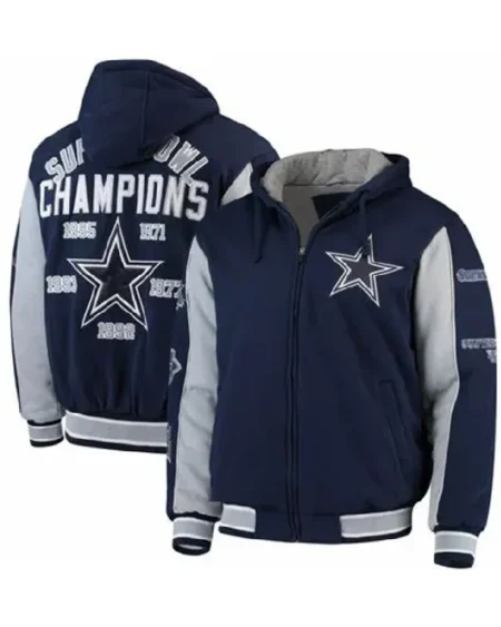 Shop the NFL Dallas Cowboys Fleece Jacket for men & women. Stay cozy, stylish & game-day ready with this fan-favorite outerwear on sale now!