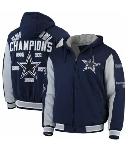 Shop the NFL Dallas Cowboys Fleece Jacket for men & women. Stay cozy, stylish & game-day ready with this fan-favorite outerwear on sale now!