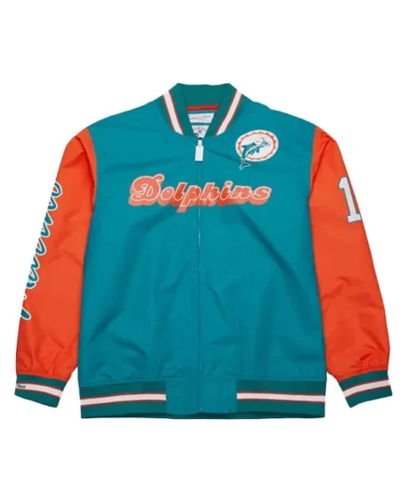 NFL Dan Marino Miami Dolphins Bomber Jacket