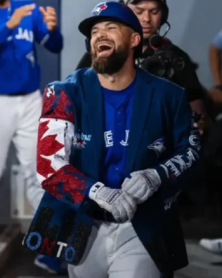 Nathan Lukes Toronto Blue Jays 2025 Home Run Jacket