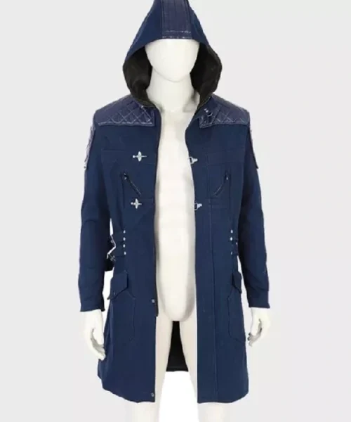 Nero Devil May Cry 5 Denim Coat with Hood