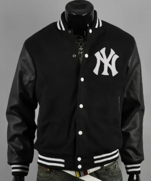 New ProjMen’s Varsity Yankee NY Letterman Jacketect