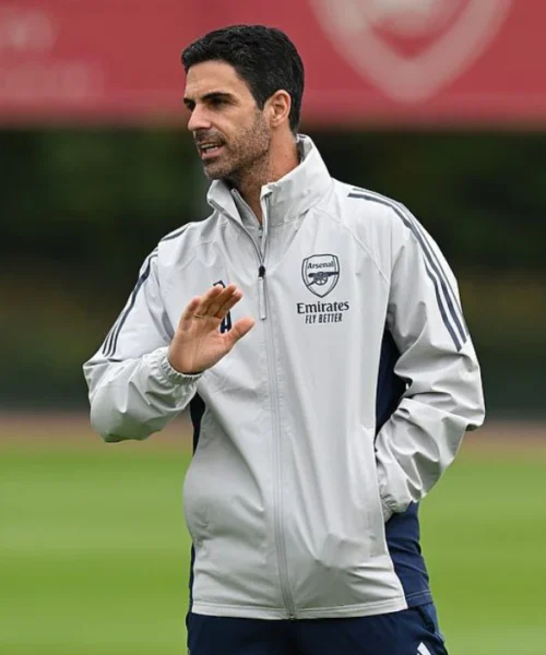 New ProjectMikel Arteta Arsenal FC Training Session 2025 Jacket
