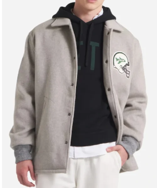 New York Jets x Todd Snyder Coaches Grey Jacket