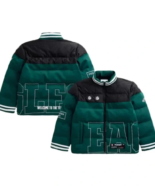 OFF Season x NFL Philadelphia Eagles Team Puffer Jacket