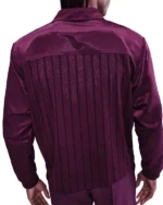 Order Now New York Court Slam Nike Tennis Jacket _ Gender Neutral purple back