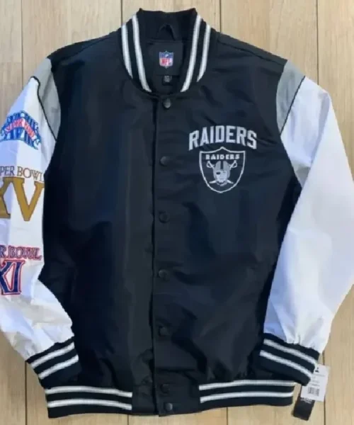 Order Oakland Raiders Superbowl Jacket Sale Sytle 1