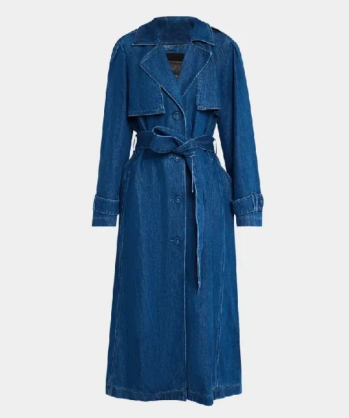 Paige Denim Trench Coat
