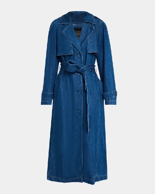 Paige Denim Trench Coat