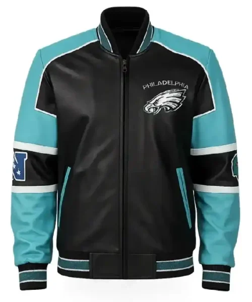 Philadelphia Eagles Bomber Leather Jacket