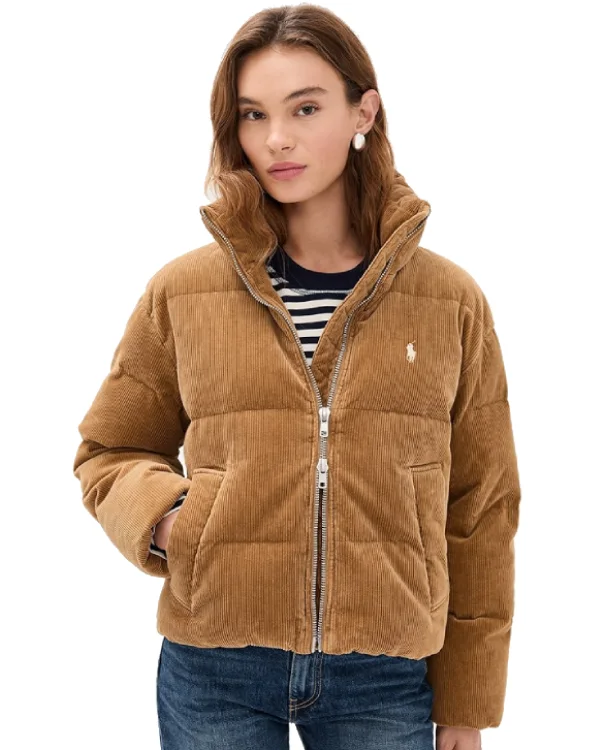 Polo Ralph Lauren Cord Puffer Jacket