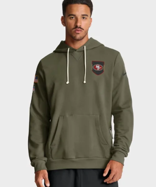 San Francisco 49ers 2025 Salute To Service Hoodie
