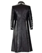 Shop Devil May Cry 5 Video Game Vergil Black Leather Coat