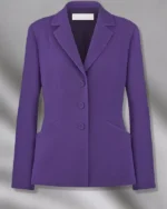 Shop Dior 30 Montaigne Bar Jacket Blazer- Single Breasted Wool and Silk Purple