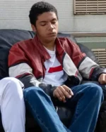 Shop Jayce Chicken Town Movie 2025 Ethaniel Davy Racer Leather Jacket