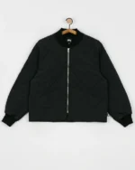 Shop Stussy Dice Quilted Liner Black Jacket For Sale