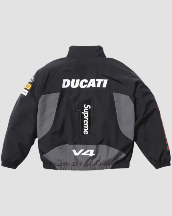 Supreme Ducati Track Black Jacket