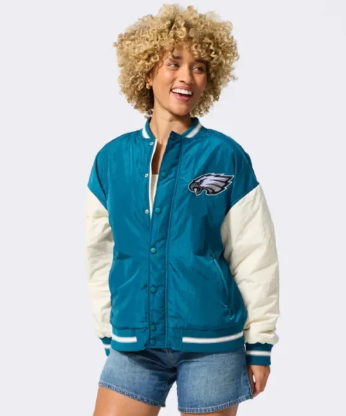 Terez Philadelphia Eagles Bomber Jacket