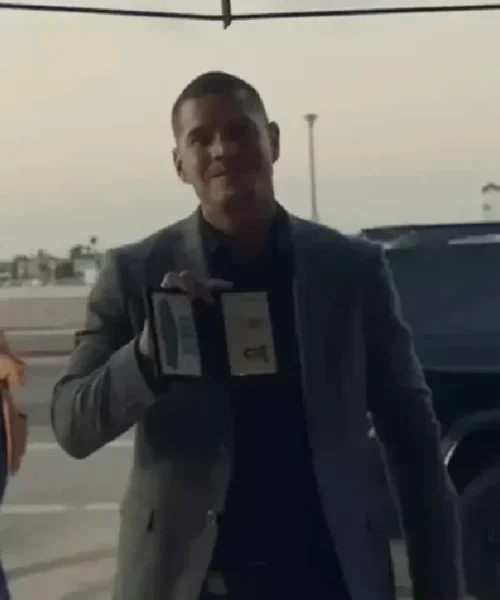 The Terminal List JD Pardo Grey Blazer