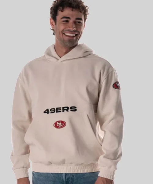 The Wild Collective San Francisco 49ers Corduroy Hoodie