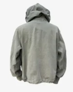 Vintage WW2 Gunner Smock Hooded Cotton Pullover Jacket back