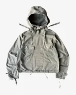 Vintage WW2 Gunner Smock Hooded Cotton Pullover Jacket for sale