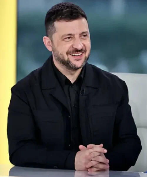 Volodymyr Zelenskyy Special Report 2025 Black Jacket