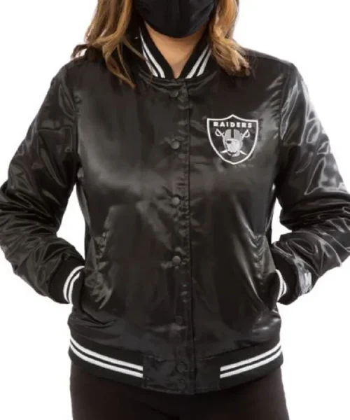 Women’s Raiders Las Vegas Satin Starter Jacket