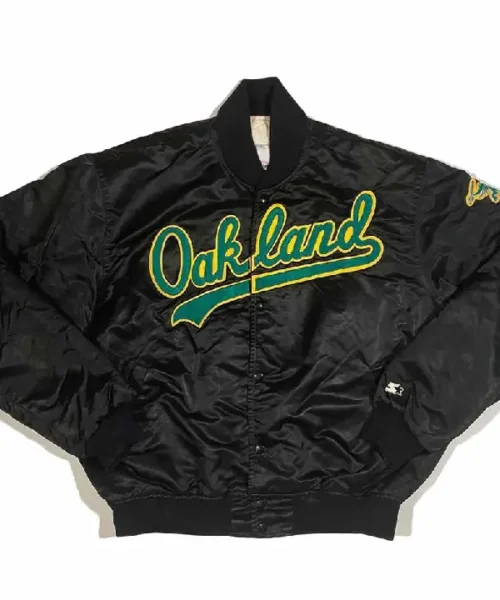 90’s Oakland Athletics Script Jacket