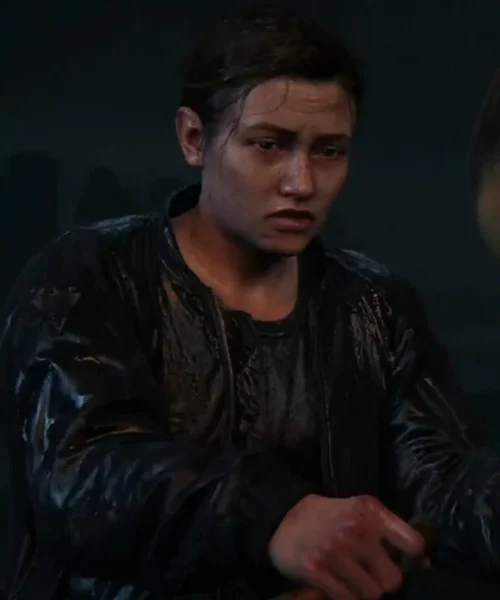 Abby Anderson The Last Of Us Part II Black Leather Jacket