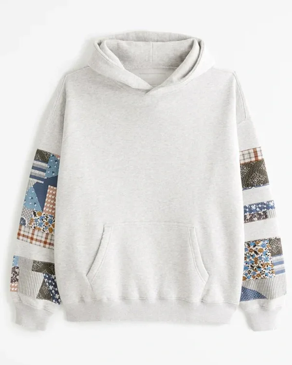 Abercrombie Patchwork Hoodie