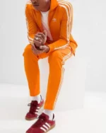 Adidas Orange Tracksuit
