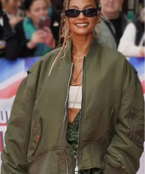 Alesha Dixon Britain’s Got Talent 2025 Bomber Jacket